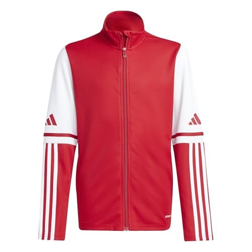adidas Uniseks - dzieci SQUADRA25 TRAINING JACKET KIDS, team power red 2/white, 9-10 Years