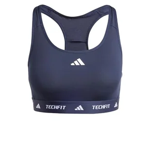 adidas Damski biustonosz Powerreact Training Medum Support Techfit, XXS D - Biustonosze - miniaturka - grafika 1
