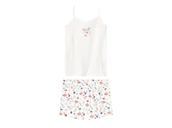 Piżamy dla dziewczynek - esmara® Piżama dziewczęca (Biały, 158/164) - miniaturka - grafika 1