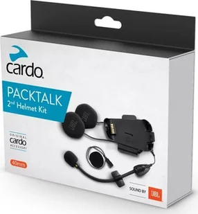 Cardo Cardo PackTalk 2nd Helmet Kit Garso rinkinys su garsu iš JBL - Słuchawki bluetooth - miniaturka - grafika 1