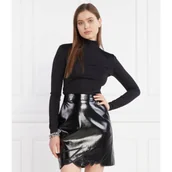 Bluzki damskie - Karl Lagerfeld Golf stretch lslv | Regular Fit - miniaturka - grafika 1