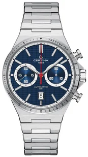 Zegarek Zegarek Certina C043.427.11.041.00 DS-7 Chrono Auto Blue 42mm - Zegarki męskie - miniaturka - grafika 1