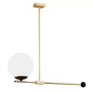 Argon Lampa wisząca Megan złota kula 4738 ar4738 - Lampy sufitowe - miniaturka - grafika 1