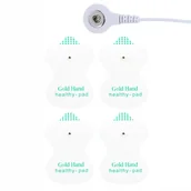 Masażery - Elektrody Żelowe Tens Ems 8X5,5Cm Nakładki Pady Do Elektrostymulatora 4 Szt - miniaturka - grafika 1