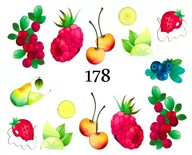 Ozdoby do paznokci - Naklejki wodne na paznokcie - nr 178 - miniaturka - grafika 1