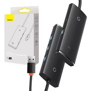 HUB USB  4-portowy  USB-C 25CM (25CM) - Huby USB - miniaturka - grafika 1