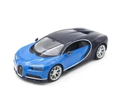Zabawki zdalnie sterowane - Bugatti Chiron niebieski RASTAR model 1:14 Zdalnie sterowane auto + Światła LED + Pilot 2,4 GHz - miniaturka - grafika 1