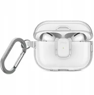 Akcesoria do słuchawek - Etui UNIQ Glase Pro do Apple AirPods Pro 2 Lock Case przezroczysty - miniaturka - grafika 1