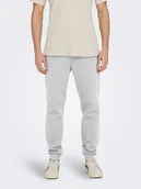 Spodnie sportowe męskie - ONLY & SONS Spodnie dresowe "Ceres" w kolorze jasnoszarym - miniaturka - grafika 1