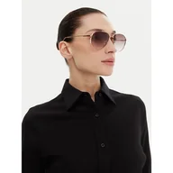 Okulary przeciwsłoneczne - Okulary przeciwsłoneczne Trussardi TSM3015 Srebrny - miniaturka - grafika 1