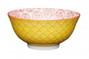 misa Yellow Floral 15,7 cm ceramika żółta/czerwona - Miski i półmiski - miniaturka - grafika 1