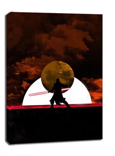 Sol Lunaris - Darth Maul, Gwiezdne Wojny Star Wars - obraz na płótnie Wymiar do wyboru: 70x100 cm - Obrazy i zdjęcia na płótnie - miniaturka - grafika 1
