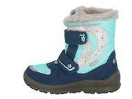 Śniegowce damskie - Lurchi Dziewczęce 63l1073008 śniegowce, Aqua Navy, 34 EU szeroki - miniaturka - grafika 1