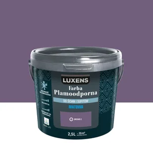 Luxens Farba Plamoodporna Orchid 2 2.5 l - Farby wewnętrzne - miniaturka - grafika 1