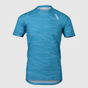 POC 52842-8388 MTB PURE TEE LINES BASALT BLUE - Koszulki męskie - miniaturka - grafika 1