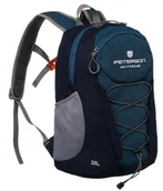 Plecaki - Turystyczny plecak Peterson sportowy trekkingowy górski lekki z gwizdkiem ratunkowym, granatowy - miniaturka - grafika 1