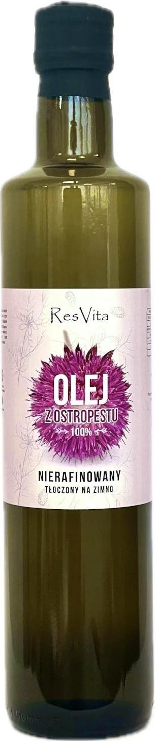 Olej Z Ostropestu 500Ml - Resvita