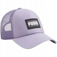 Czapki i chusty sportowe męskie - Czapka z daszkiem Puma Ess Trucker fioletowa 25706 03 Senior - miniaturka - grafika 1