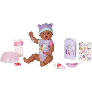 BABY born Eva LALKA BOBAS ewa eva akcesoria - Lalki dla dziewczynek - miniaturka - grafika 1
