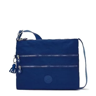 Kipling Alvar Średni Crossbody, 33 x 26 x 4.5, Deep Sky Blue, Niebieski - Torebki damskie - miniaturka - grafika 1