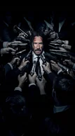 Podkładki pod mysz - PODKŁADKA POD MYSZ Nadruk 22x18 cm John Wick 4 Keanu Reeves Tekst Prezent - miniaturka - grafika 1
