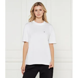 CALVIN KLEIN JEANS T-shirt Loose fit - Koszulki i topy damskie - miniaturka - grafika 1