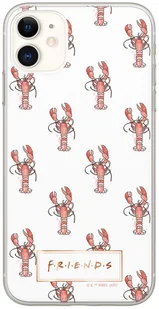 Etui na  IPHONE 11 PRO MAX Friends 010 Biały - Etui i futerały do telefonów - miniaturka - grafika 1