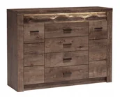 Komody - Szafka komoda z szufladami salon Indianapolis I7 - miniaturka - grafika 1