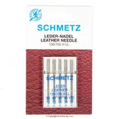 Akcesoria i części do maszyn do szycia - Schmetz Igły półpłaskie 130/705H-LL do skóry MIX - miniaturka - grafika 1