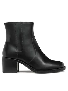 Geox Botki D Serilda 60 D46XXE 00043 C9999 Czarny - Botki damskie - miniaturka - grafika 1