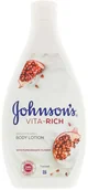 Balsamy i kremy do ciała - Johnson''s Vita-Rich body lotion z kwiatem granatu 400ml - miniaturka - grafika 1