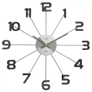 JVD Zegar ścienny HT072.4 średnica 48,5 cm uniwersalny 10561-uniw - Zegary - miniaturka - grafika 1