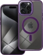 Etui i futerały do telefonów - OEM Futerał COLOR EDGE MAG COVER kompatybilny z MagSafe do IPHONE 15 Pro Max fioletowy - miniaturka - grafika 1