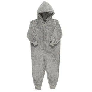 Kombinezon Onesie dziecięcy 4-6lat szary - Kombinezony - miniaturka - grafika 1