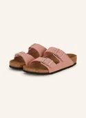 Sandały damskie - Birkenstock Klapki Arizona rosa - miniaturka - grafika 1