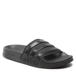 Klapki i japonki męskie - Klapki adidas Adilette Shower GZ3772 Core Black/Core Black/Core Black - grafika 1