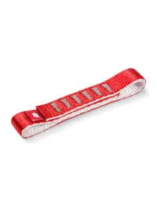 Taśma do ekspresów Ocun Quickdraw Eco-Pes 16 mm 10 cm - red - Sprzęt wspinaczkowy - miniaturka - grafika 1