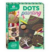 Zabawki kreatywne - Zestaw kreatywny Malowanie kropkami Dots painting I love creativity 8+ Janod - miniaturka - grafika 1