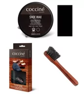 Środki do obuwia i ubrań - Zestaw do pielęgnacji butów pasta + rękawica + mazak coccine czarny - miniaturka - grafika 1
