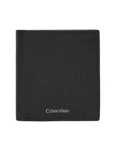 Calvin Klein Mały Portfel Męski Foil Emboss Slim Billfold LV04D1064G Czarny - Portfele - miniaturka - grafika 1