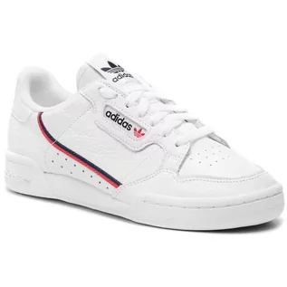 Buty sportowe damskie - Adidas Buty Continental 80 G27706 Ftwwht/Scarle/Conavy - grafika 1