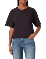 Koszulki i topy damskie - Pepe Jeans Koszulka damska Billie, czarny (czarny), XL - miniaturka - grafika 1