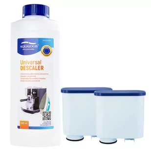 Zestaw Philips Saeco - AL-Clean 2szt, Uniwersalny Odkamieniacz 500ml - Akcesoria i części do ekspresów do kawy - miniaturka - grafika 1