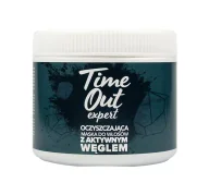 Maseczki do twarzy - TIME OUT TIME OUT MASKA DO WŁOSÓW AKTYWNY WĘGIEL OCZYSZCZAJĄCA 500g - miniaturka - grafika 1