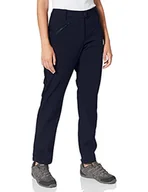 Spodnie damskie - CMP Damskie spodnie softshell 3a11266 niebieski niebieski (Black Blue) M - miniaturka - grafika 1