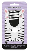 Zakładki do książek - Zakładka magnetyczna zebra - Henry - miniaturka - grafika 1