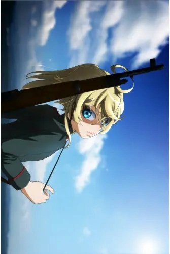 Plakat Anime Manga Youjo Senki yjs_016 A2 (custom)