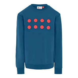 Lego Wear Bluza chłopięca Lwsam, 761 Dark Blue, 104 cm - Bluzy dla chłopców - miniaturka - grafika 1