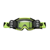 Gogle i okulary motocyklowe - Gogle Cross FOX Vue Roll Off Czarny/Żółty - miniaturka - grafika 1