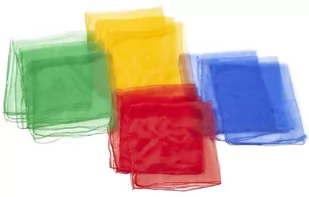 GONGE ZWIEWNE CHUSTY DO RYTMIKI 66 CM (12 SZT.) GNG-2306 - Wyposażenie sportowe i gimnastyczne - miniaturka - grafika 1